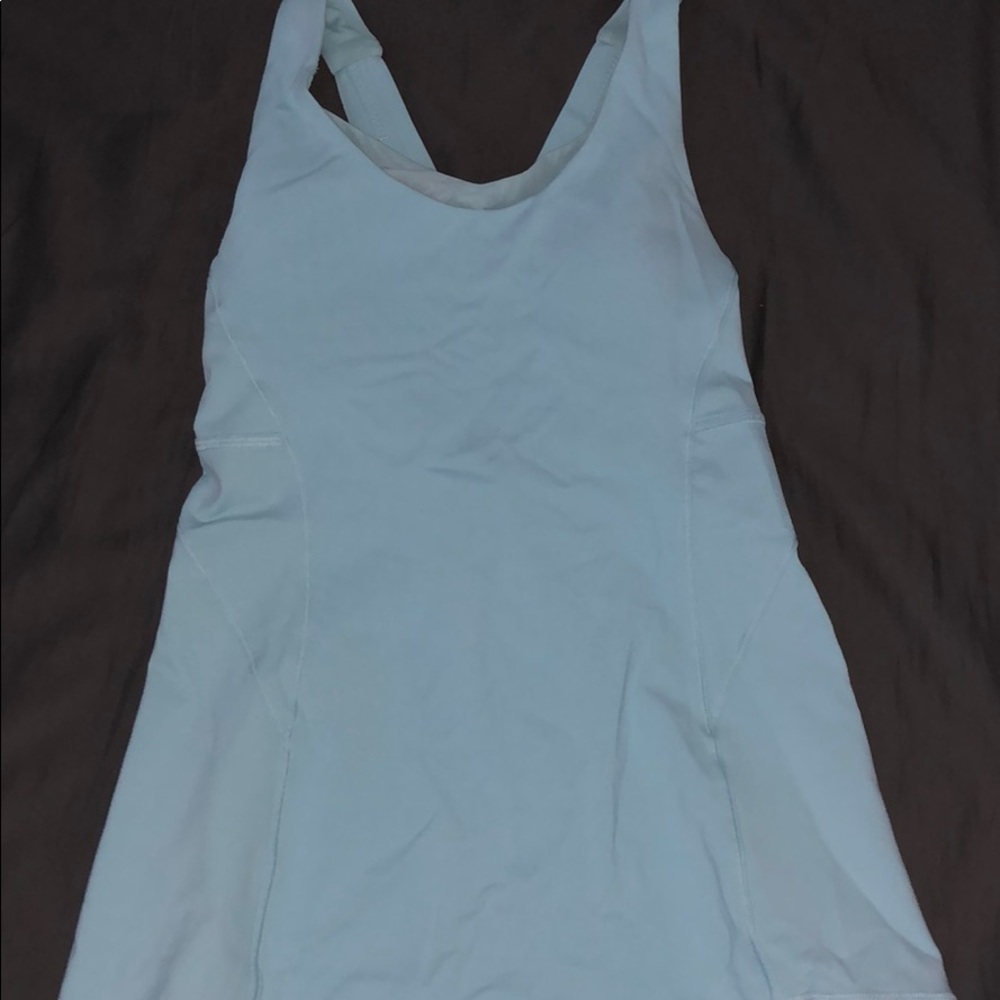 Lululemon Light Blue Workout Tank Top